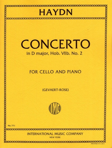 [52505] Konzert D-Dur Hob. VIIb:2