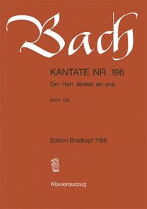 [144326] Der Herr denket an uns, BWV 196