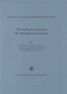 [HN-02334] Kataloge Bayerischer Musiksammlungen 14 / 8