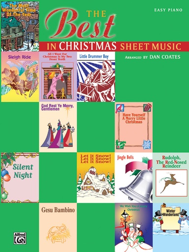 [219557] The Best in Christmas Sheet Music - Easy Piano