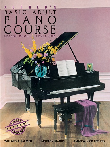 [69221] Alfred's Basic Adult Piano Courrse 1
