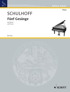 [6943] Fünf Gesänge (1919)