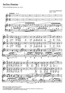 [218730] Inclina Domine, op. 118/4