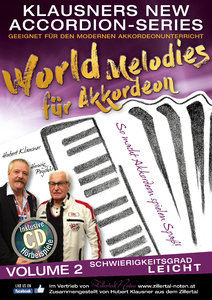 [308746] World Melodies für Akkordeon Vol. 2 - Leicht