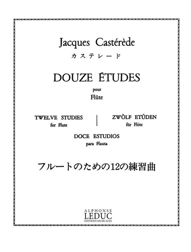 [54386] Douze Etudes pour flute