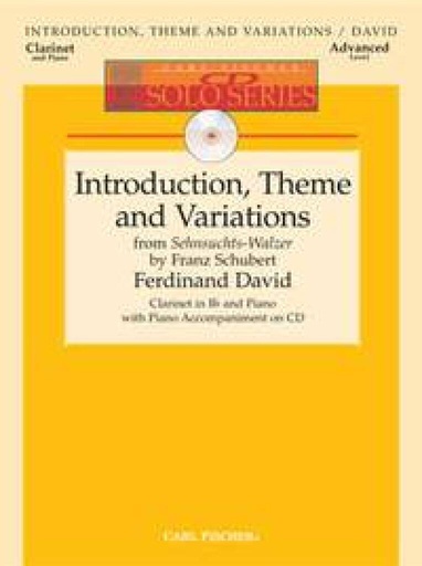 [309953] Introduction, Theme and Variation from  Sehnsuchts-Walzer by Franz Schubert op.8