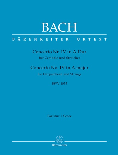 [277723] Concerto Nr. 4 A-Dur BWV 1055