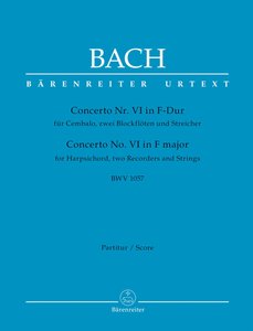 [277725] Concerto Nr. 6 F-Dur BWV 1057