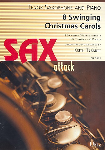 [251405] 8 Swinging Christmas Carols - Tenorsaxofon und Klavier