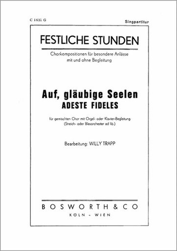 [138501] Auf, gläubige Seelen / Adeste Fideles
