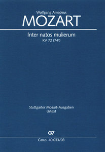 [138574] Inter natos mulierum, KV 72