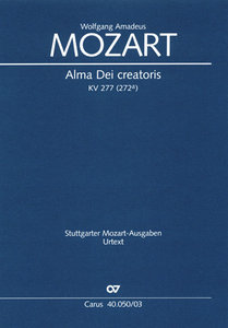 [138910] Alma Dei creatoris, KV 277