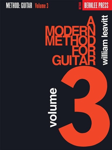 [190503] A Modern Method for Guitar Vol. 3