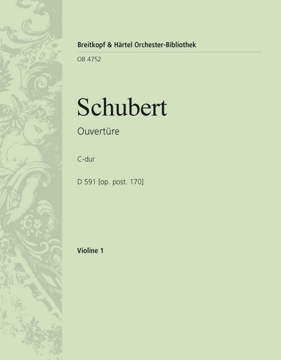 [133354] Ouvertüre im italienischen Stil D 591