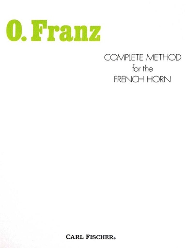 [325883] Complete Method for the French Horn