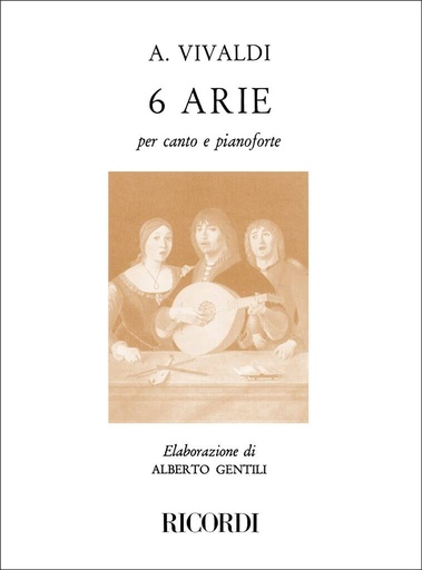 [75361] 6 Arie per Canto e Pianoforte