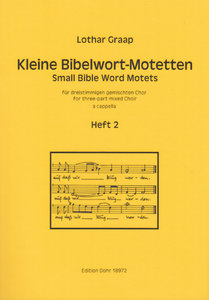 [322188] Kleine Bibelwort-Motetten, Heft 2