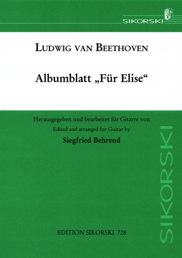 [74357] Albumblatt für Elise