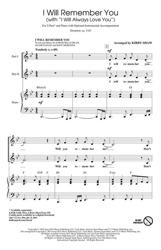 [260331] I will remember you, with I will always love you