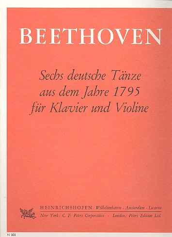 [58171] Sechs deutsche Tänze