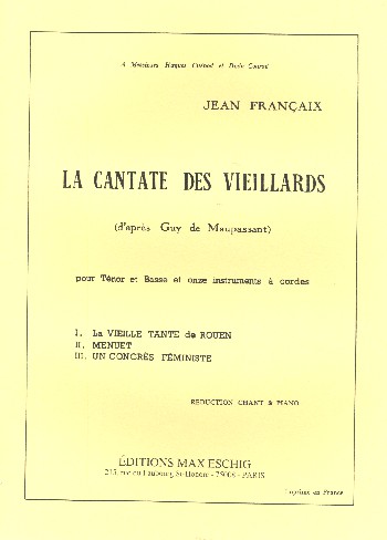 [2435] La Cantate des Vieillards (d'apres Guy de Maupassant)