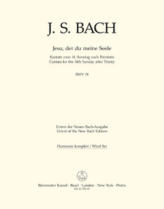 [265129] Jesu, der du meine Seele, BWV 78