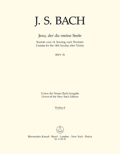 [265131] Jesu, der du meine Seele, BWV 78