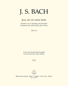 [265134] Jesu, der du meine Seele, BWV 78