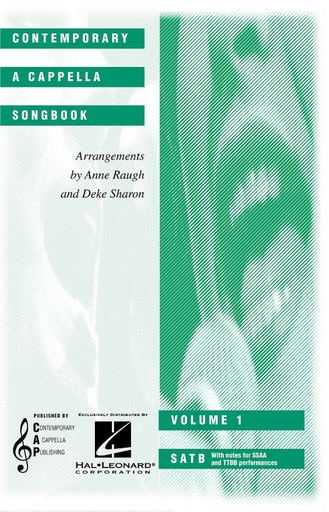 [110647] Contemporary A Cappella Songbook, Volume 1