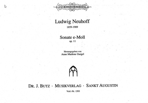 [107012] Sonate e-moll op. 11