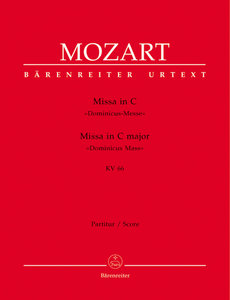 [76090] Missa in C, KV 66 (Dominicusmesse)