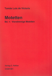 [311000] Motetten Band I/1: Vierstimmige Motetten