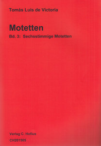 [311002] Motetten Band I/3: Sechsstimmige Motetten