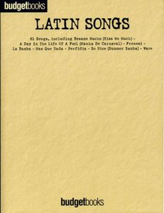 [167059] Latin Songs - Budget Books