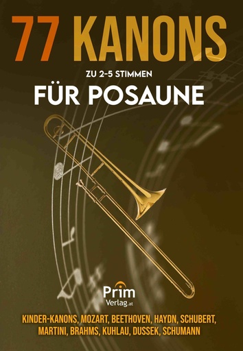 [400215] 77 Kanons zu 2 - 5 Stimmen (Posaune)