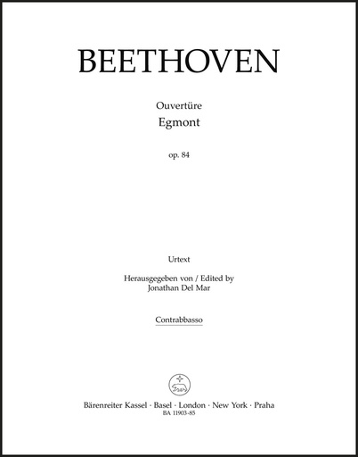 [400425] Ouvertüre "Egmont" op. 84