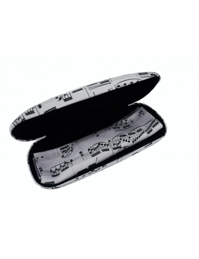 [400592] Glasses Case Sheet Music White