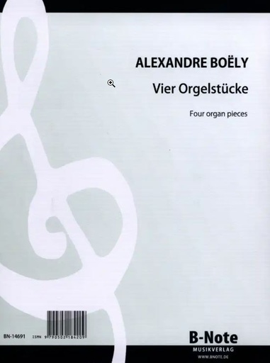 [400775] Vier Stücke für Orgel