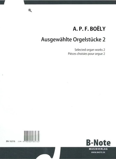 [400782] Ausgewählte Orgelwerke 2