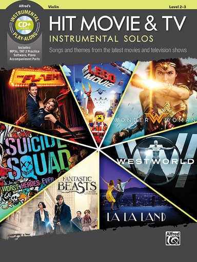 [400801] Hit Movie & TV - Instrumental Solos
