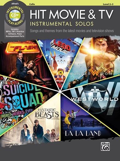 [400803] Hit Movie & TV - Instrumental Solos