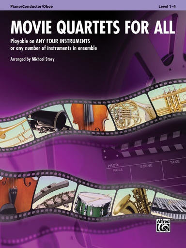 [400987] Movie Quartets for All