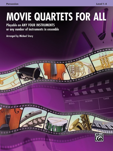 [400988] Movie Quartets for All