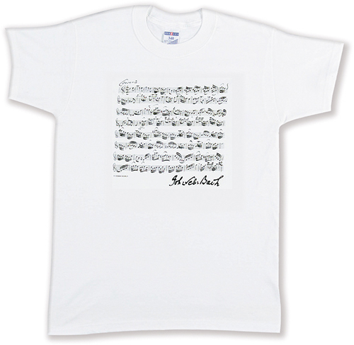 [401225] T-Shirt Bach weiß - Medium