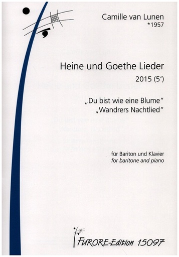 [401255] Heine und Goethe Lieder