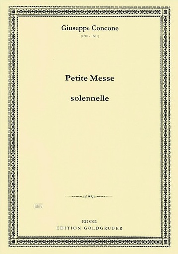 [401476] Petite Messe solennelle