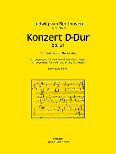 [401838] Violinkonzert D-Dur op. 61