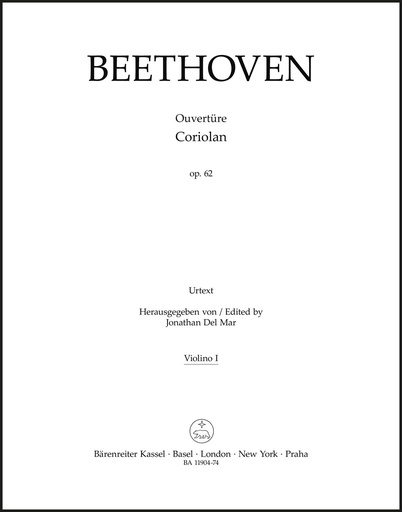 [402002] Ouvertüre "Coriolan" op. 62