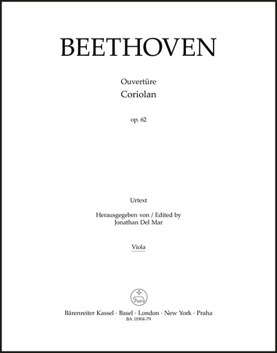 [402004] Ouvertüre "Coriolan" op. 62