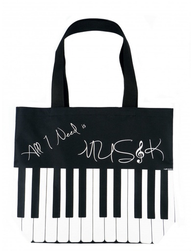 [402474] City Shopper Keyboard "All I need is Music"